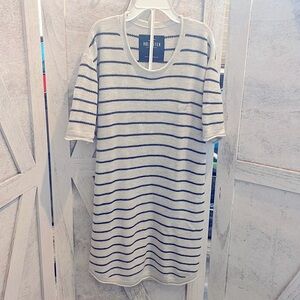 Men's short sleeve Hollister striped sweater NWT